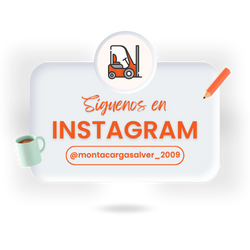SÃ­guenos en Instagram Montacargas Alver