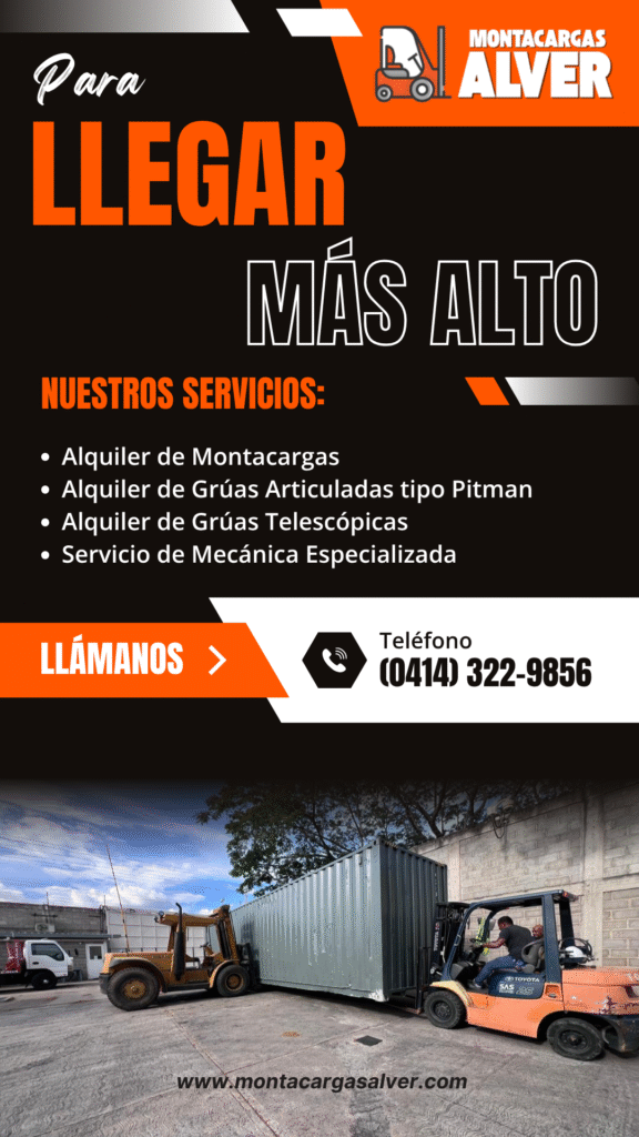 Flyer Montacargas Alver