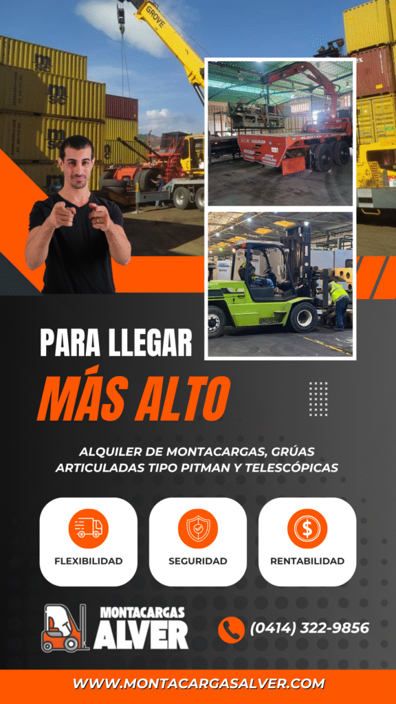 Flyer Montacargas Alver